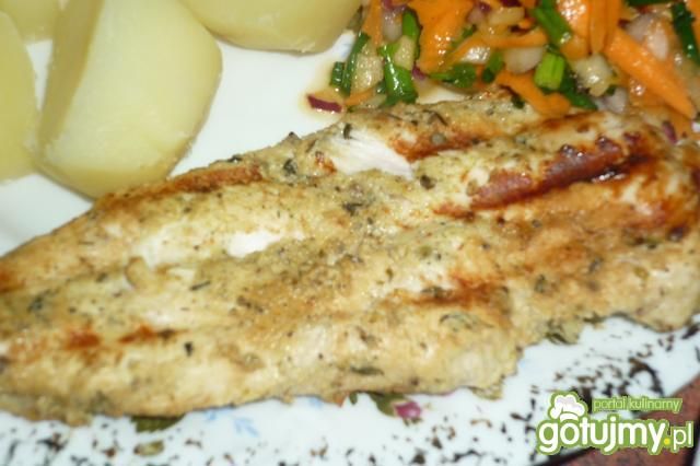 Kurczak w marynacie jogurtowo-musztardow Kurczak w marynacie jogurtowo-musztardow
