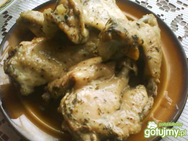 Kurczak w marynacie majerankowej Kurczak w marynacie majerankowej