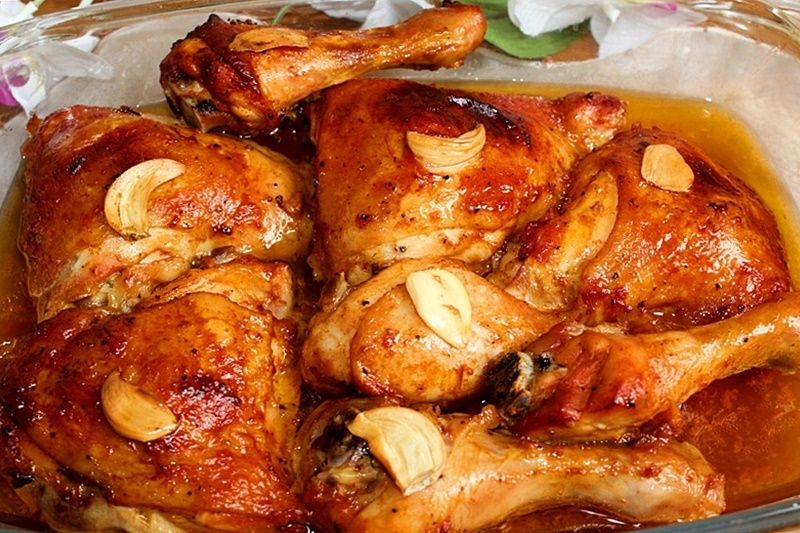 Kurczak w marynacie miodowo-ketchupowej Kurczak w marynacie miodowo-ketchupowej