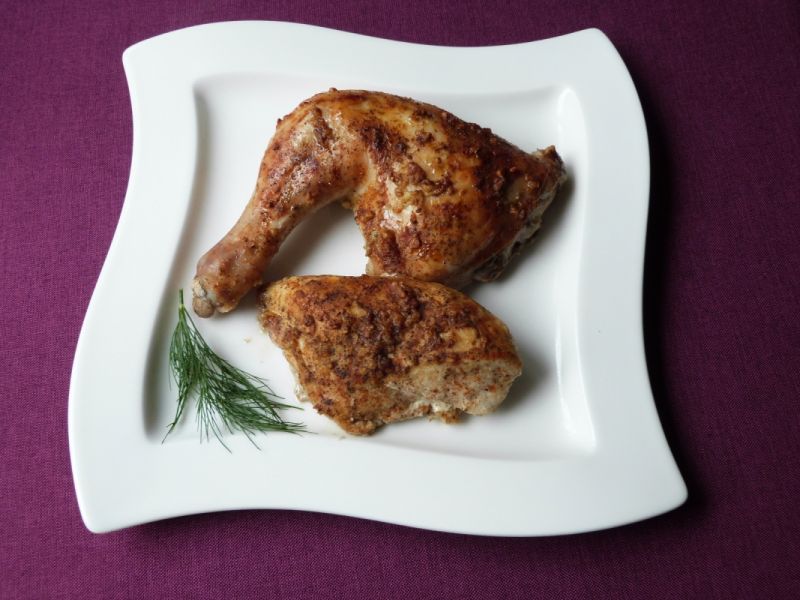 Kurczak w marynacie z syropem klonowym Kurczak w marynacie z syropem klonowym