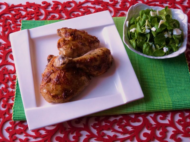 Kurczak w marynacie z winem Kurczak w marynacie z winem