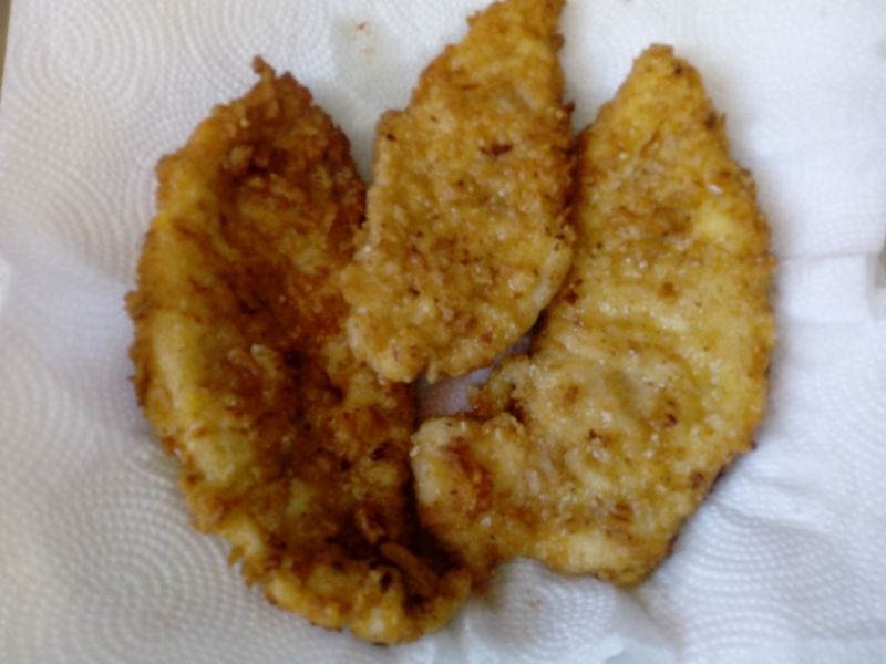 Kurczak w paluszkowej panierce Kurczak w paluszkowej panierce