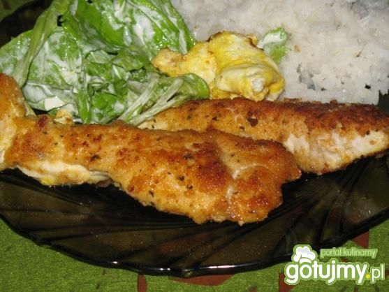Kurczak w panierce parmezanowej
