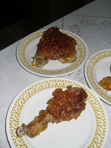 Kurczak w płatach miodowych  Kurczak w płatach miodowych