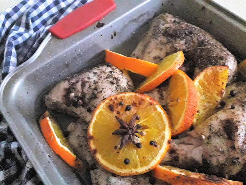 Kurczak w pomarańczach Kurczak w pomarańczach