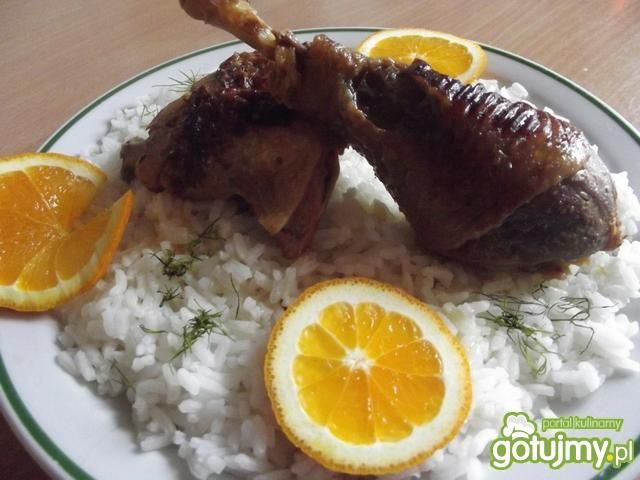 Kurczak w pomarańczach na słodko