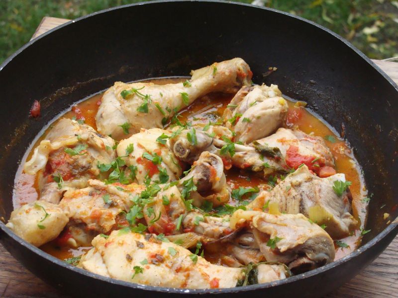 Kurczak w pomidorach Kurczak w pomidorach