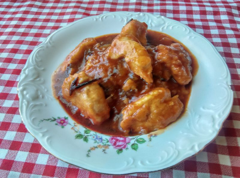 Kurczak w powidłach i ketchupie Kurczak w powidłach i ketchupie