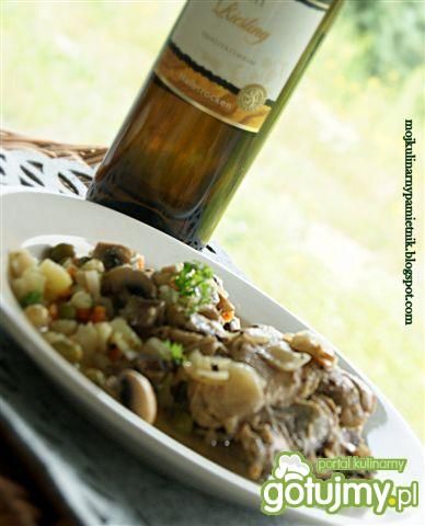 Kurczak w rieslingu