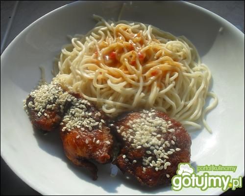 Kurczak w sezamie po chińsku