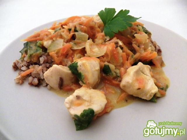 Kurczak w sosie borowikowym wg Koper