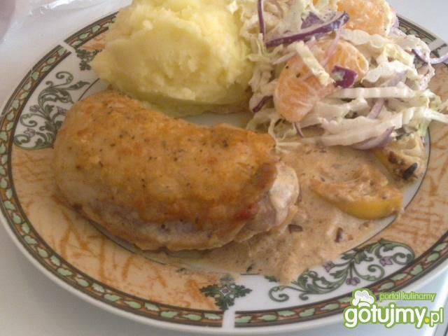 Kurczak w sosie cytrynowym  Kurczak w sosie cytrynowym