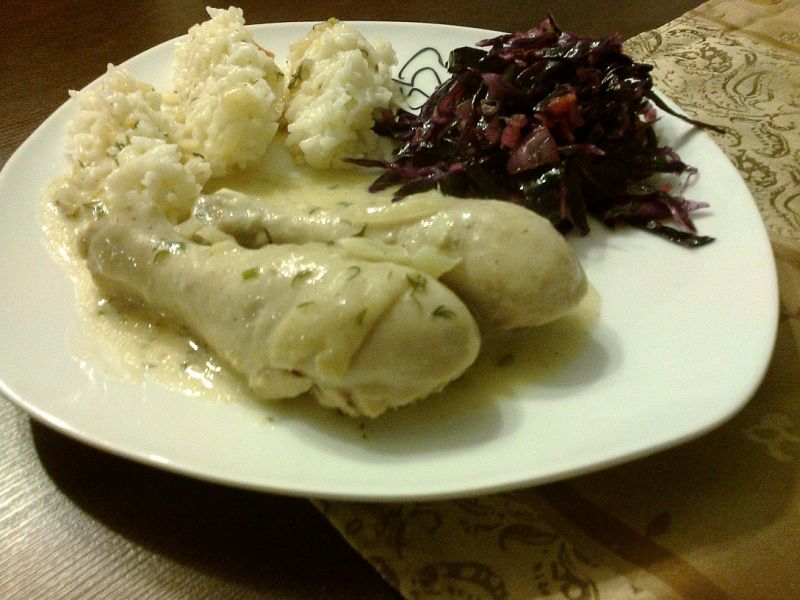 Kurczak w sosie koperkowym Kurczak w sosie koperkowym