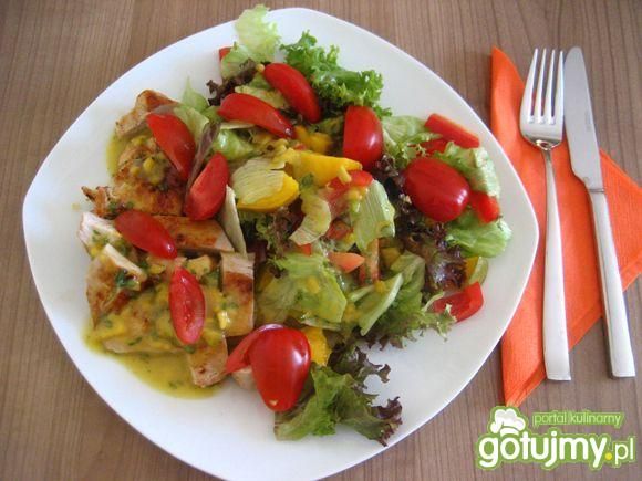 Kurczak w sosie miodowym