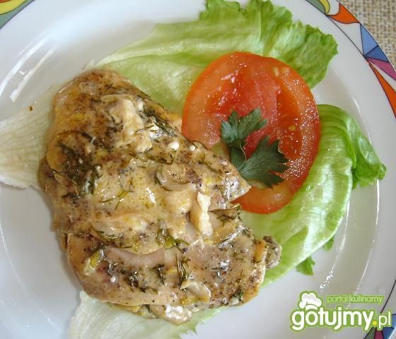 Kurczak w sosie pomarańczowym