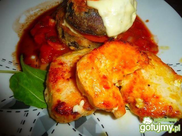 Kurczak w sosie pomarańczowym z chilli