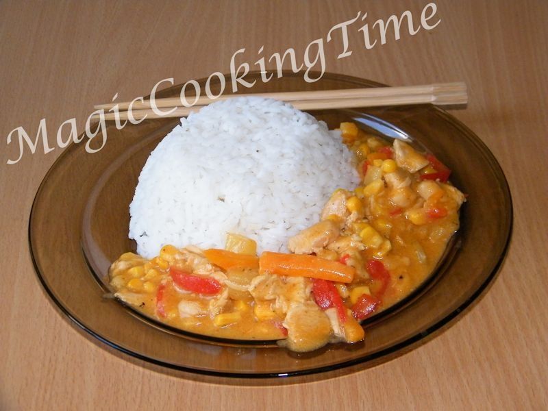 Kurczak w sosie słodko-kwaśnym