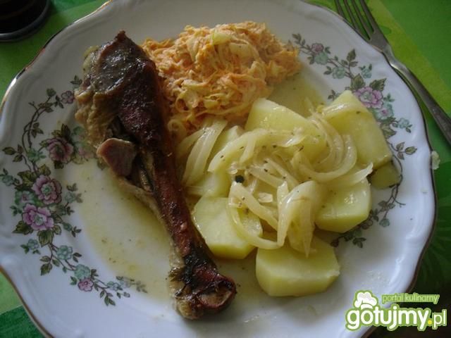 Kurczak w sosie śmietanowo - cebulowym Kurczak w sosie śmietanowo - cebulowym