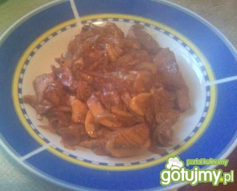 Kurczak w sosie sojowym i balsamico