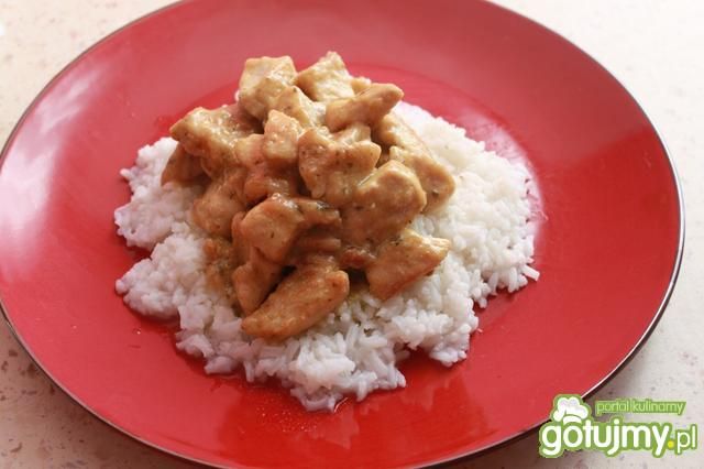 Kurczak w sosie Tajskie Zielone Curry