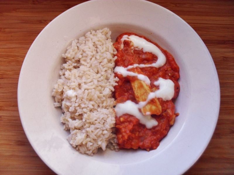 Kurczak w sosie tikka masala