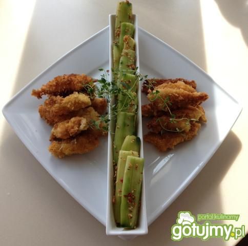 Kurczak w wiórkach kokosowych