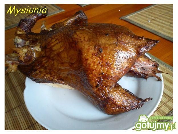 Kurczak wędzony z piwem
