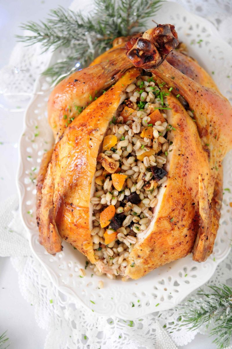 Kurczak z bakaliowym pęczakiem Kurczak z bakaliowym pęczakiem