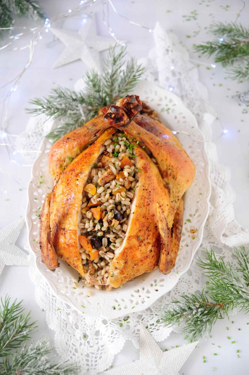 Kurczak z bakaliowym pęczakiem Kurczak z bakaliowym pęczakiem