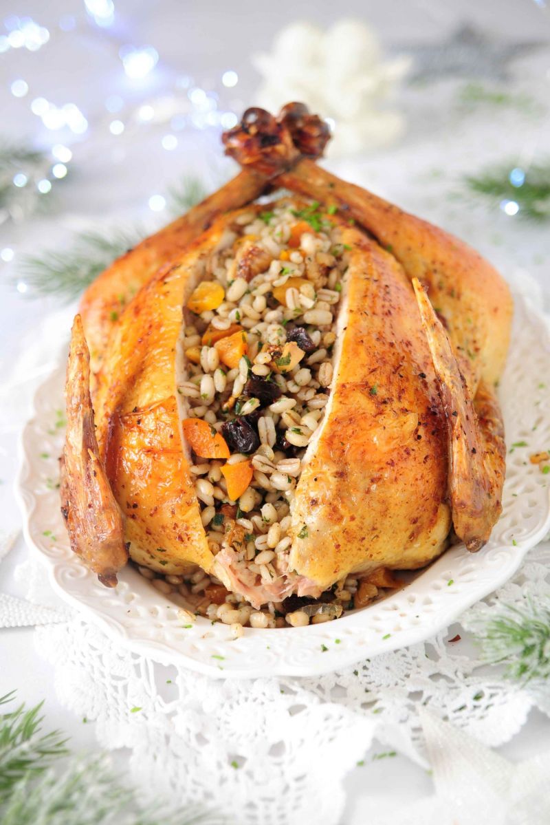 Kurczak z bakaliowym pęczakiem Kurczak z bakaliowym pęczakiem