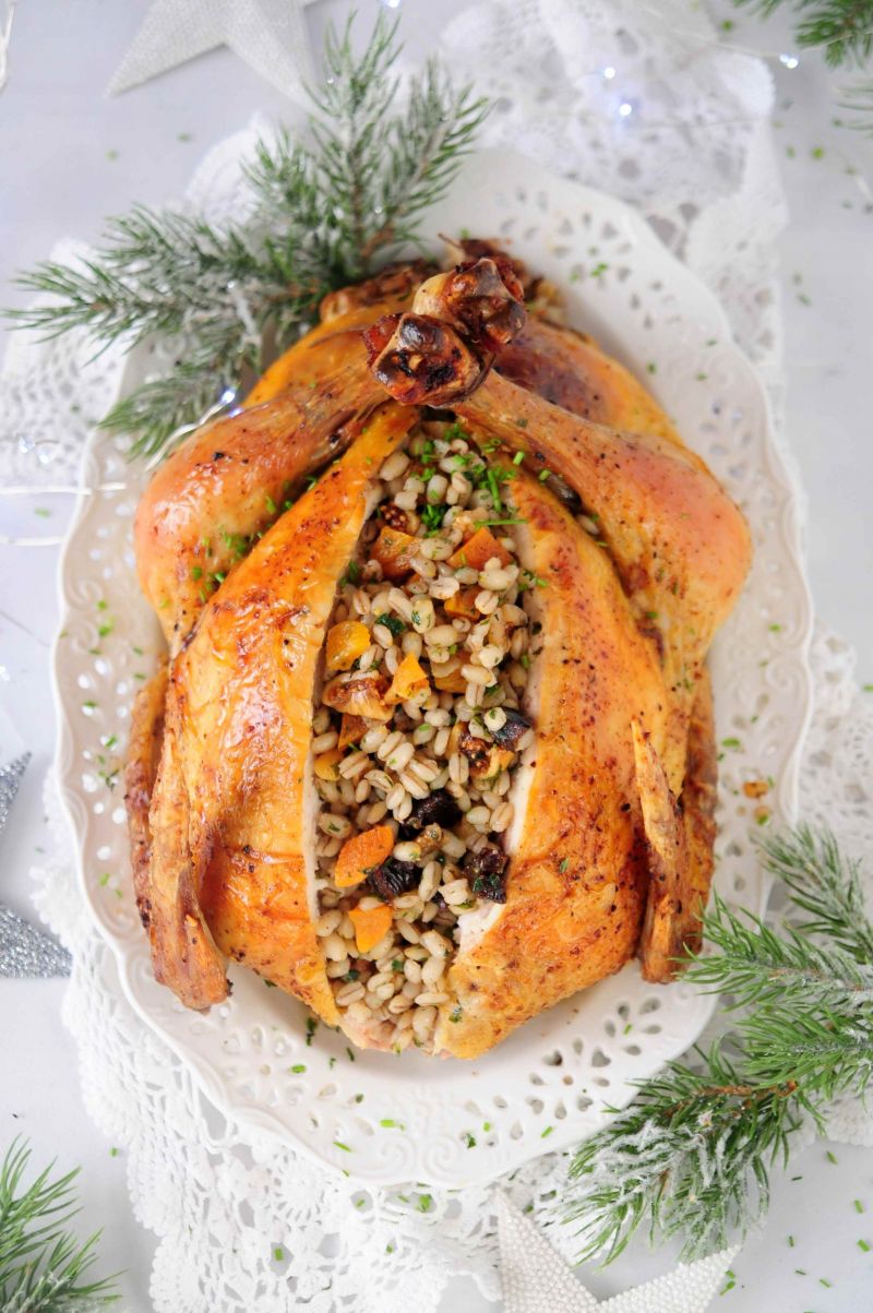 Kurczak z bakaliowym pęczakiem Kurczak z bakaliowym pęczakiem