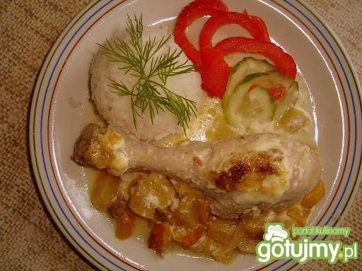 Kurczak z brzoskwiniami i mango 2 Kurczak z brzoskwiniami i mango 2