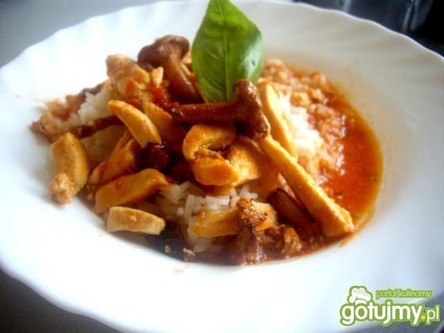 Kurczak z kurkami. Kurczak z kurkami.