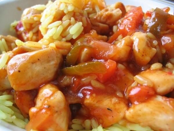 Kurczak z migdałami (xingren jiding) Kurczak z migdałami (xingren jiding)