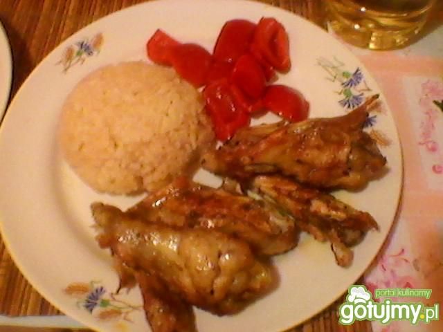 Kurczak z paprykowym ryżem