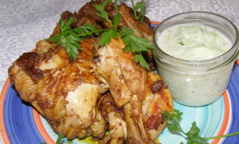 Kurczak z patelni grill