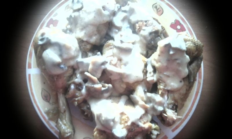 Kurczak z pieczarkami Kurczak z pieczarkami