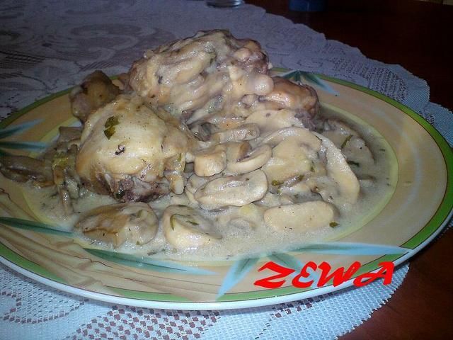 Kurczak z pieczarkami Kurczak z pieczarkami
