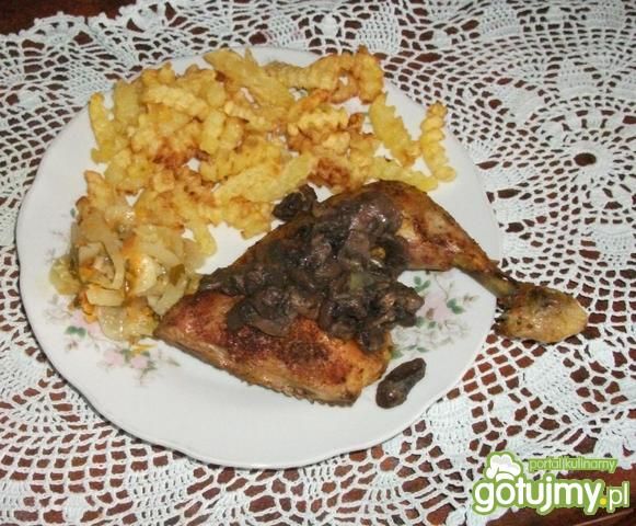 Kurczak z pieczarkami Madiji