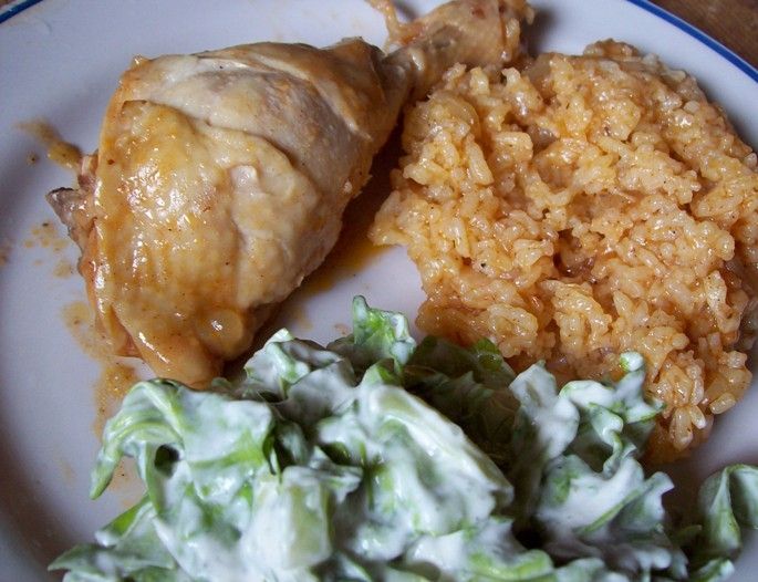 Kurczak z ryżem