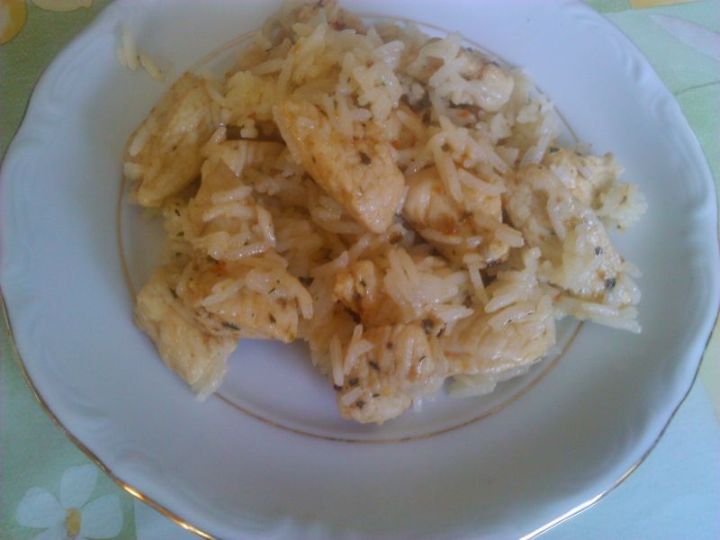 Kurczak z ryżem