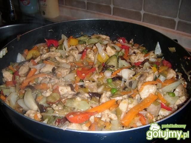 Kurczak z ryżem i warzywami 3