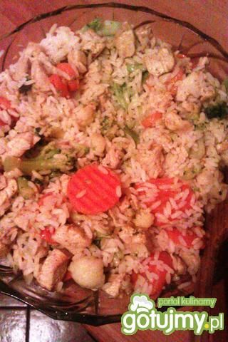 Kurczak z ryżem i warzywami 4