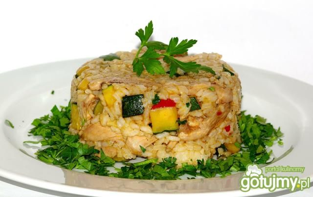 Kurczak z Ryżem na Ostro