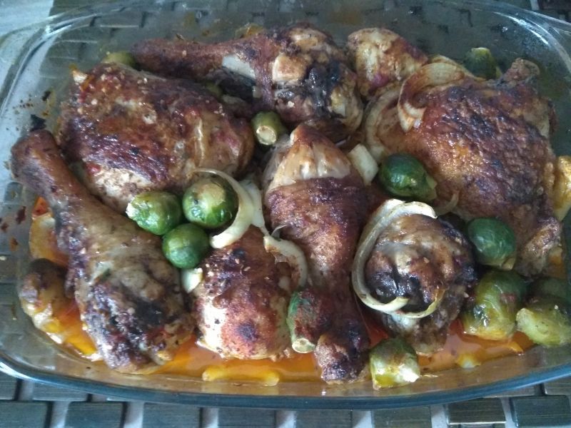 Kurczak z warzywami Kurczak z warzywami