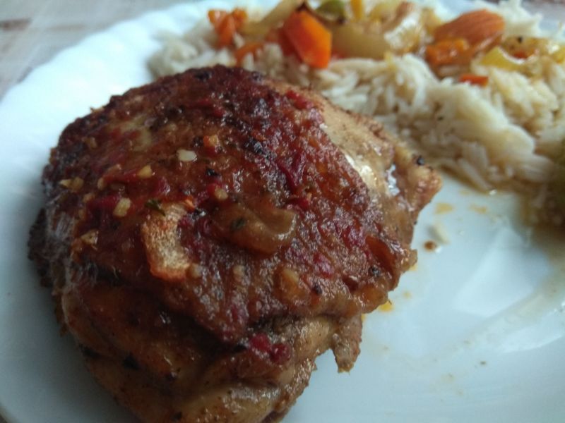 Kurczak z warzywami Kurczak z warzywami