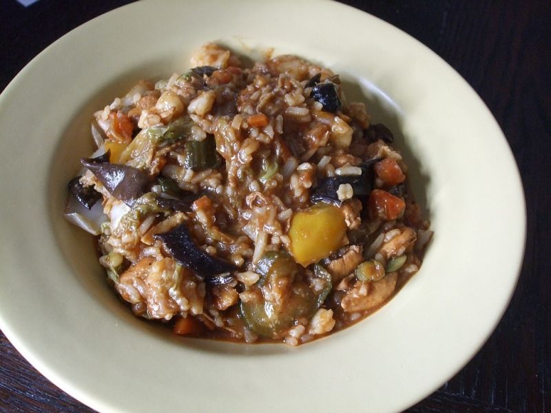 Kurczak z warzywami i grzybem MUN