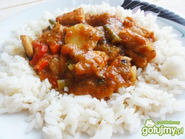 Kurczak z warzywami wg Ilona Kurczak z warzywami wg Ilona