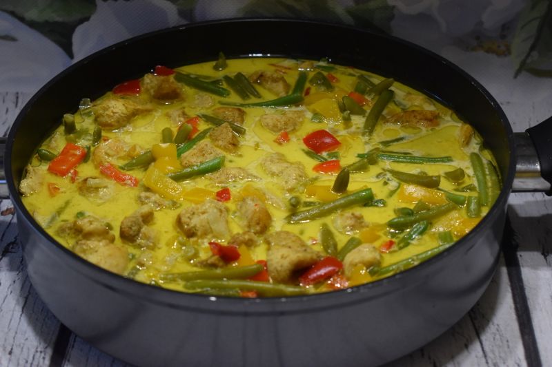 Kurczaka z curry Kurczaka z curry