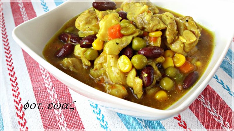 Kurczakowa potrawka z curry i kurkumą Kurczakowa potrawka z curry i kurkumą